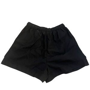 & Other Stories Black Drawstring Shorts size 0